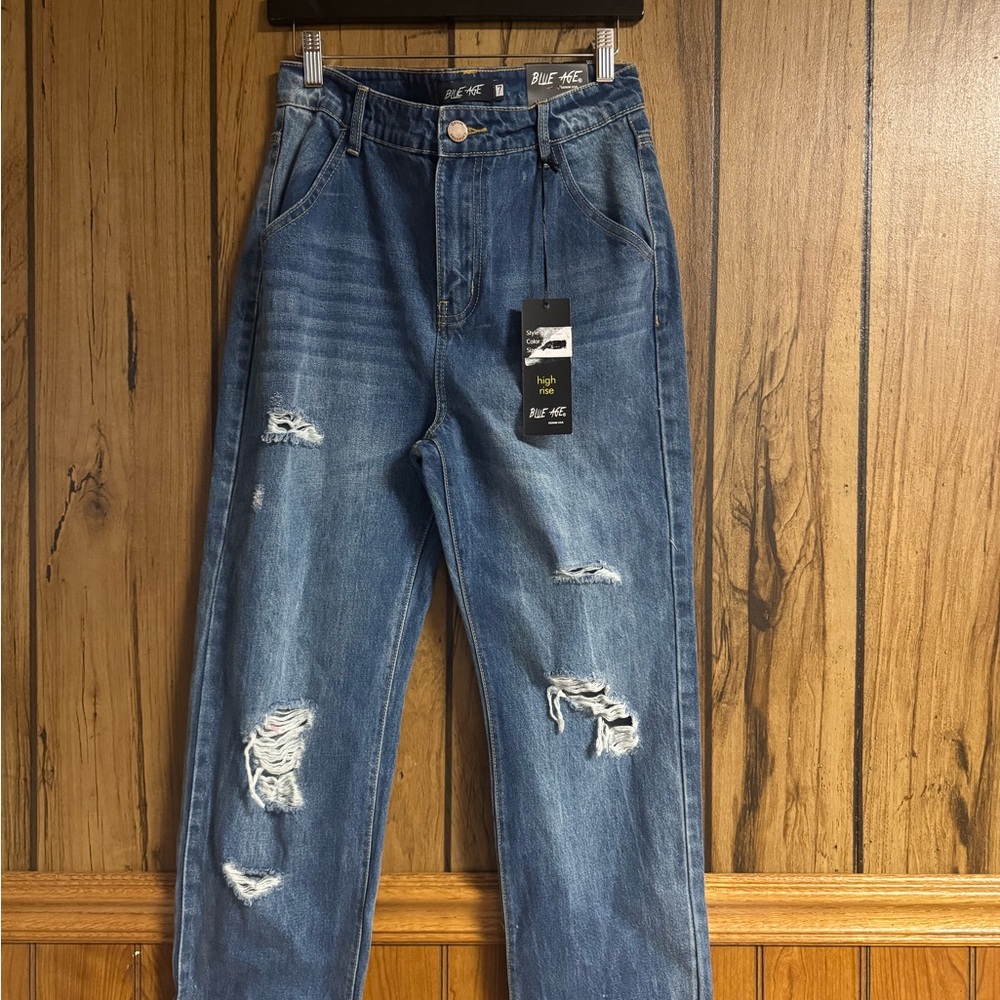 Ripped Blue Jeans new with tag